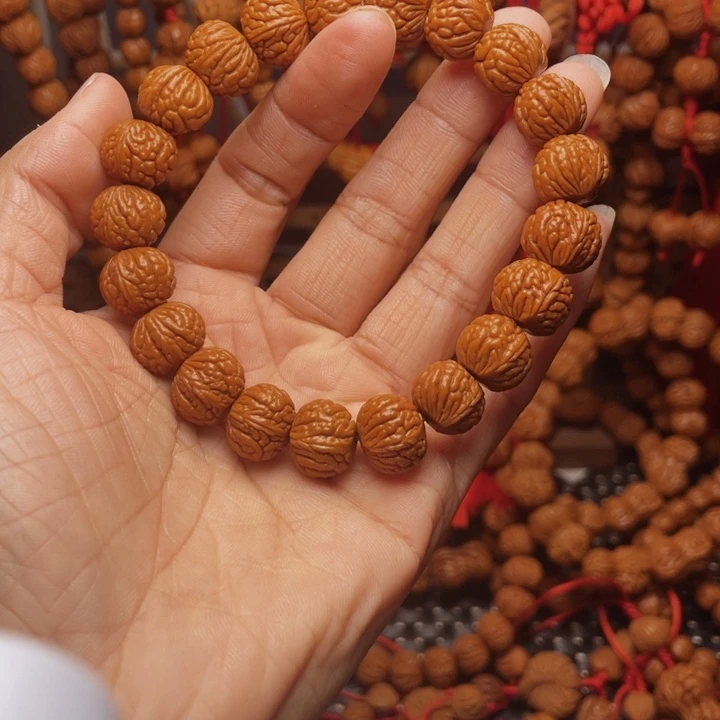 木质类龙纹桃枭挂件j