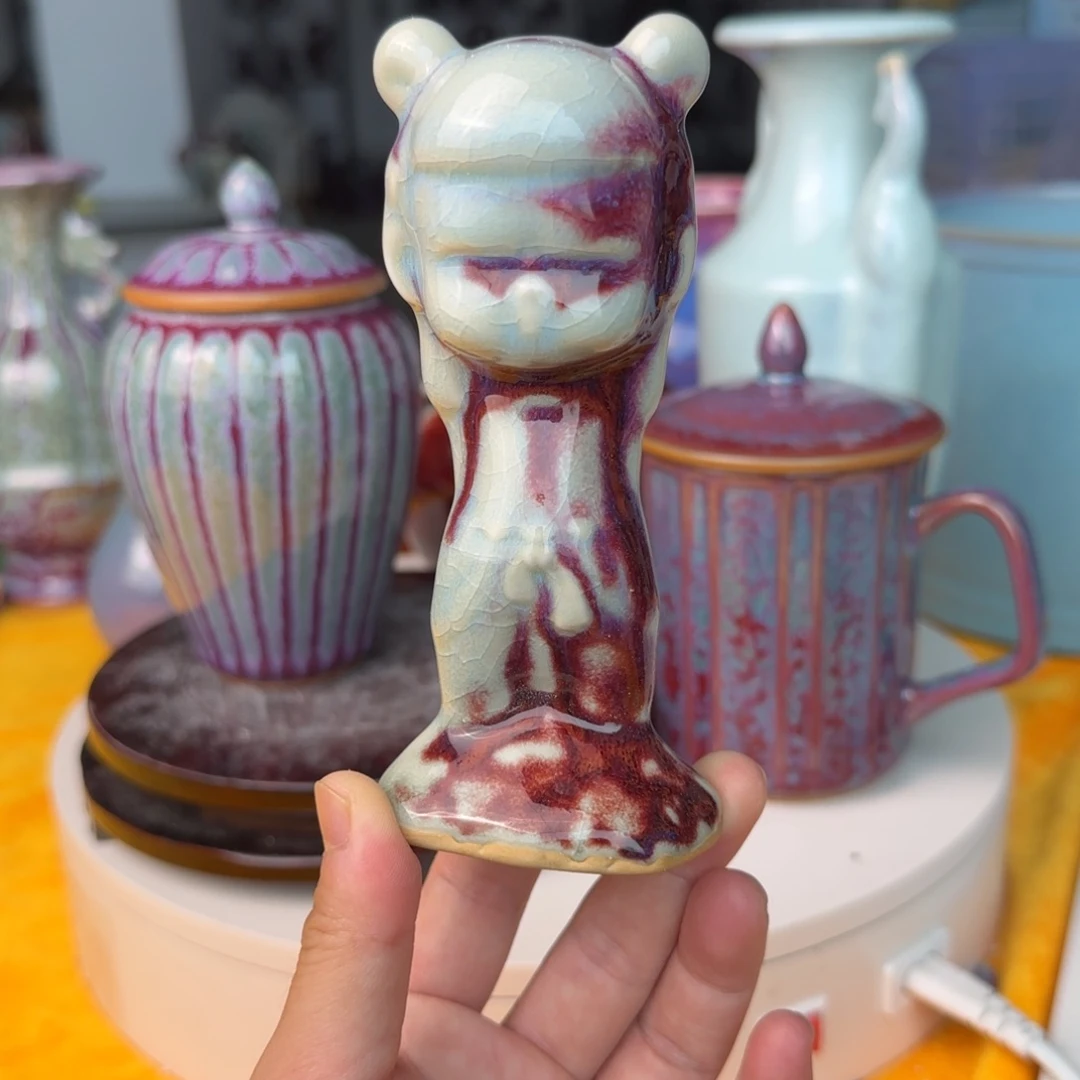 摆件郑家钧窑摆件