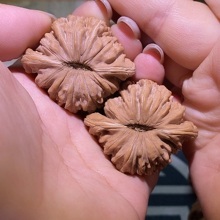 文玩核桃把件45蓟县磨盘楼