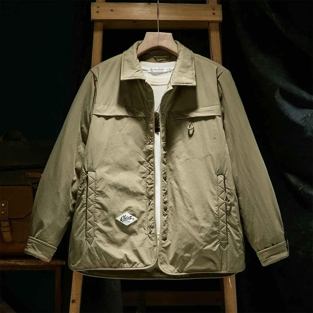 极简轻薄【羽绒服】男士 保暖休闲外穿短款内搭冬男装加绒3350马姐