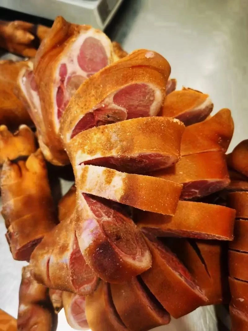 恩施农家柴火烟熏土家腊猪蹄【散称链接】