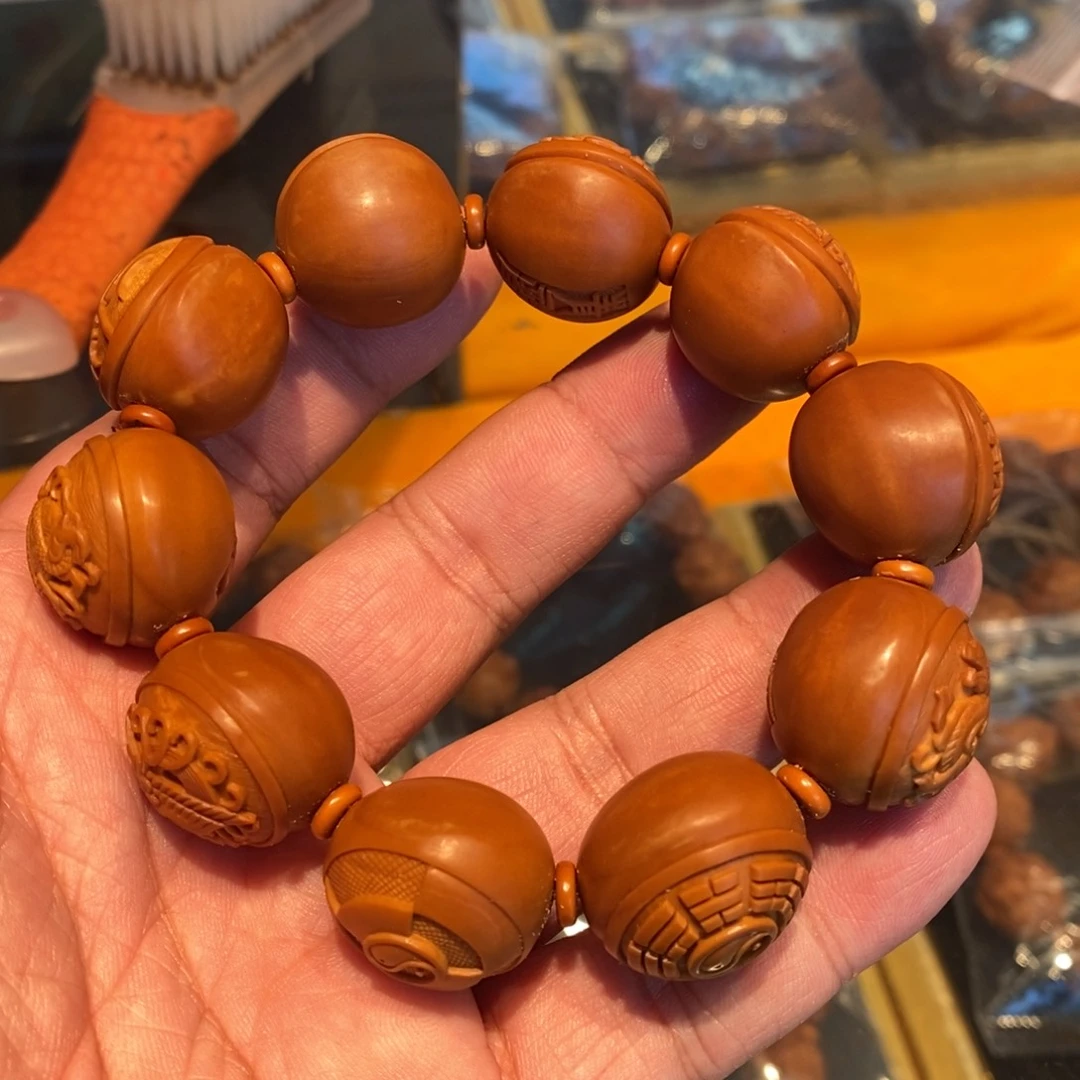 咱***见手串/手链橄榄核觅核链接