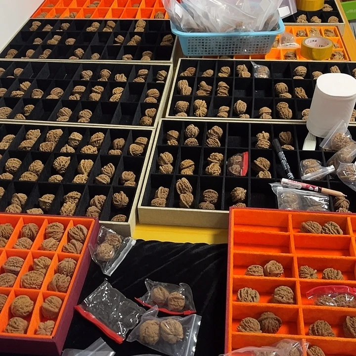 文玩核桃把件开播福利一，三对微瑕随机发，新手福利