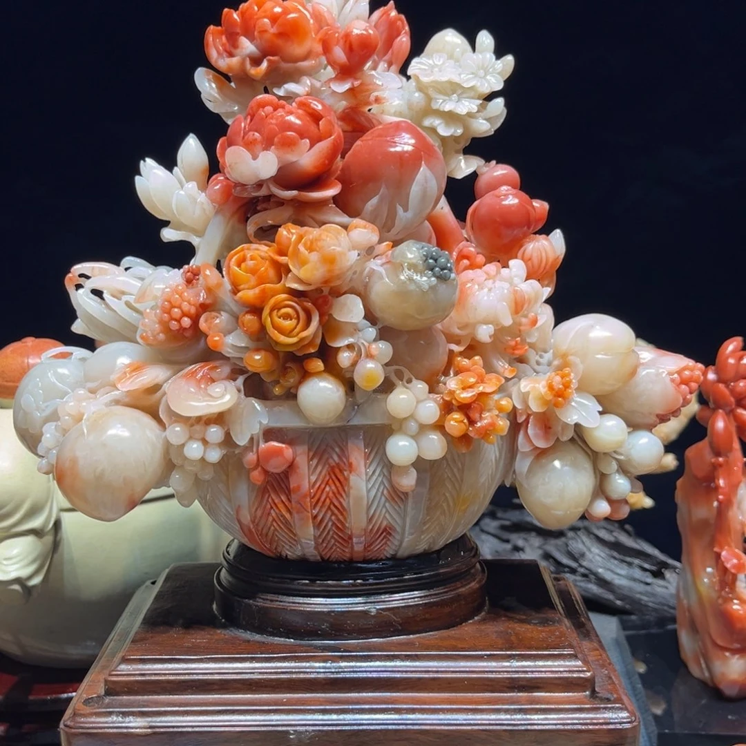 一***秋寿山石寿山石雕刻作品