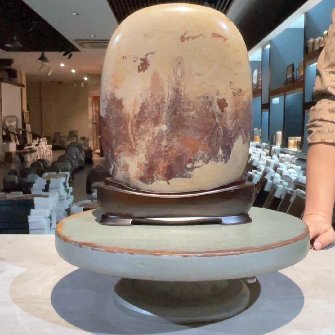 彩石三峡清江画面石