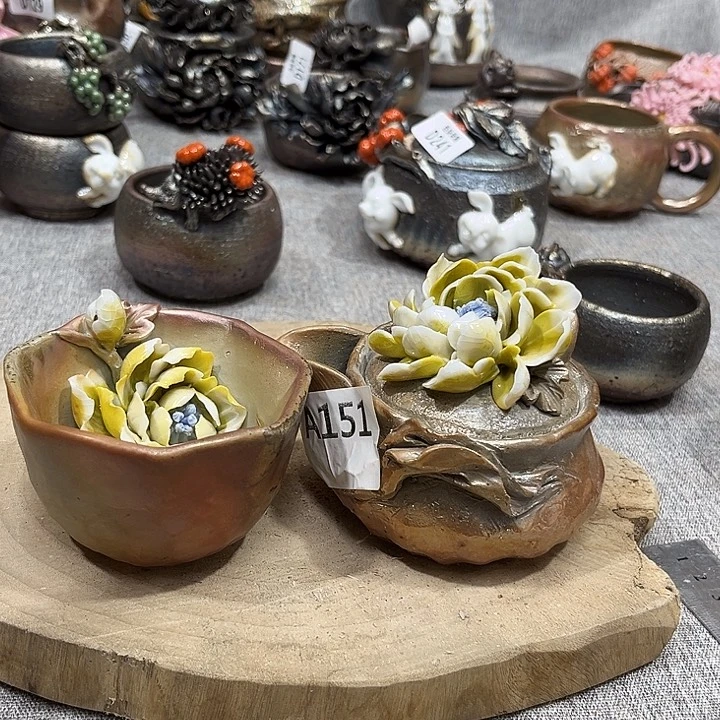 壶垚焱柴烧茶具分享