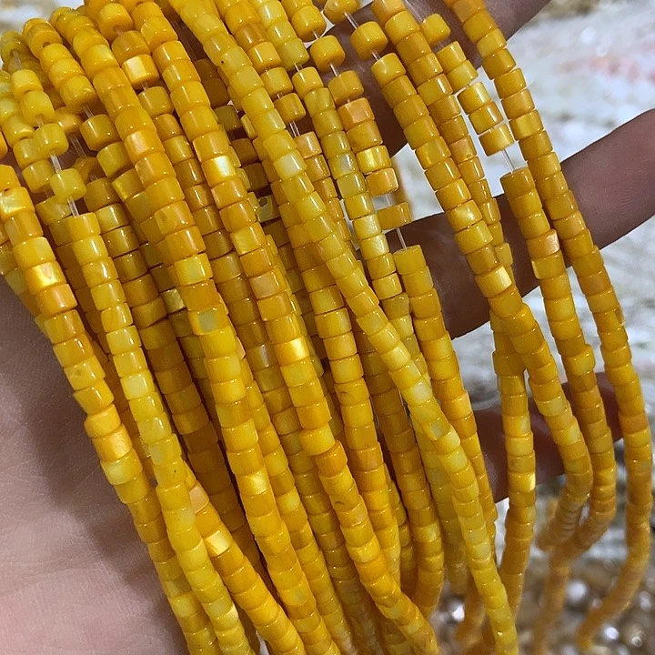 一条4mm黄贝直切隔片