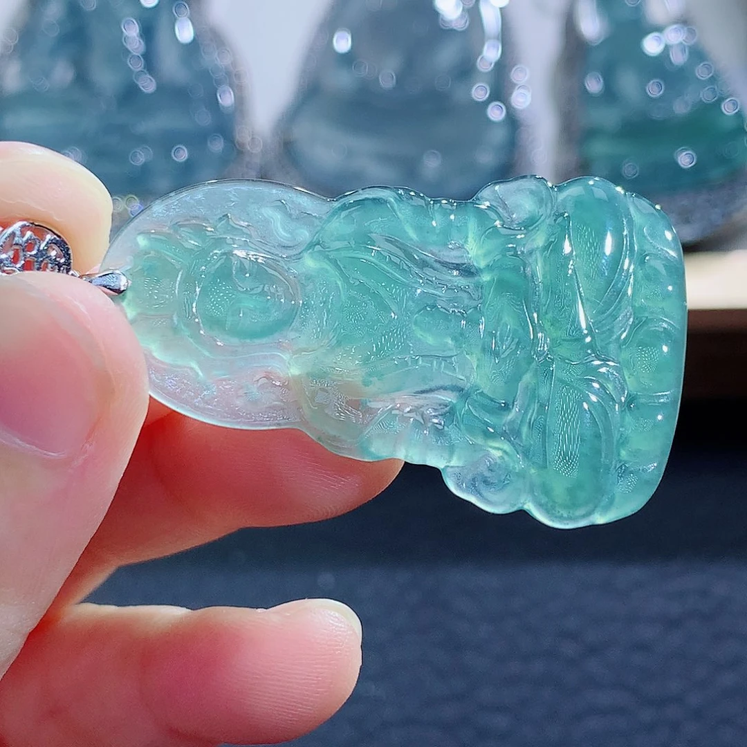 未镶嵌挂件翡翠翡翠