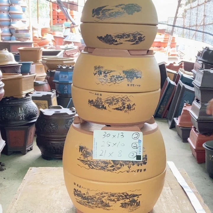 紫砂花盆紫砂紫砂