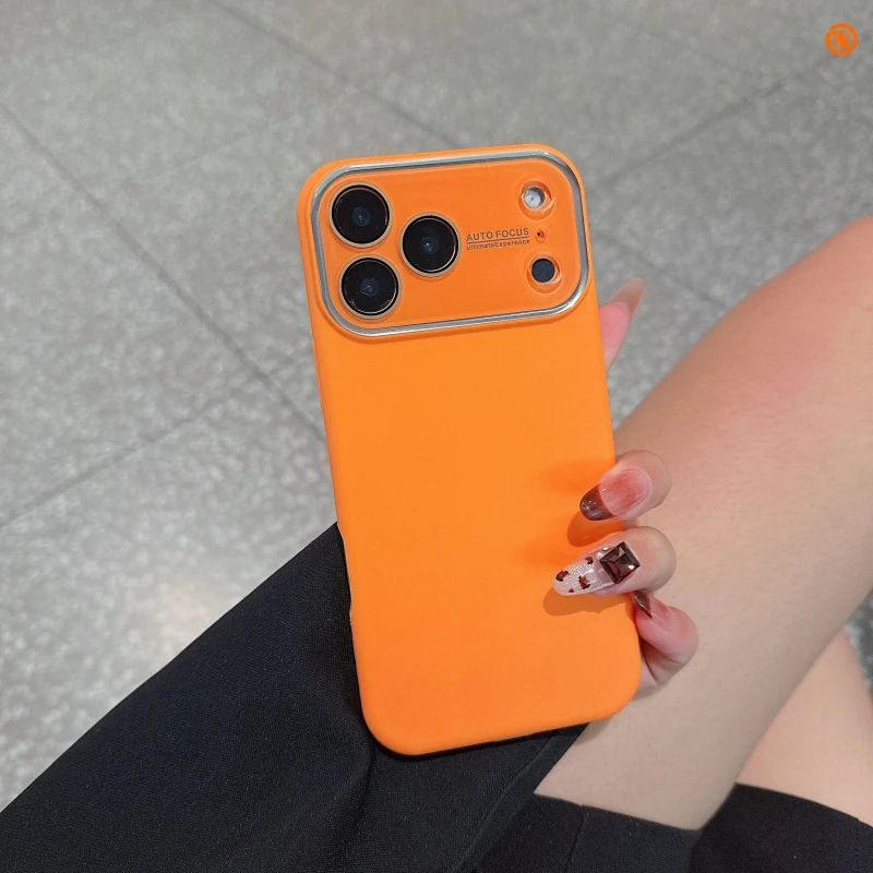 适用苹果17手机壳iPhone16promax液态大视窗15简约14轻薄简约全包