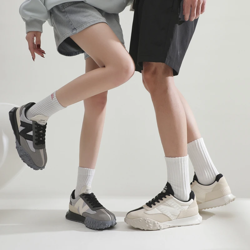 NEW BOLUNE/新百伦情侣轻便透气时尚潮流泡芙德训鞋复古男女舒适