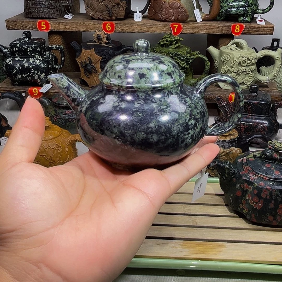 藏玉药王石水平壶200cc