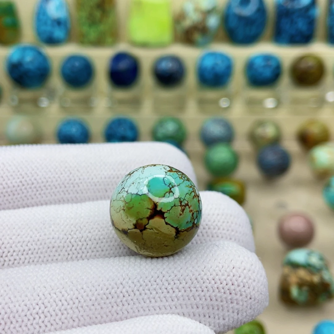 未镶嵌绿松石颈饰尺寸卡17.7