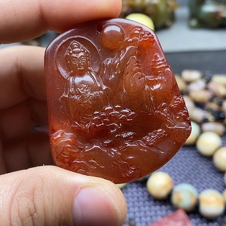 未镶嵌蛇纹石玉颈饰