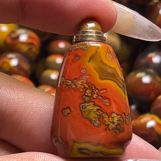 玛瑙/玉髓吊坠未镶嵌