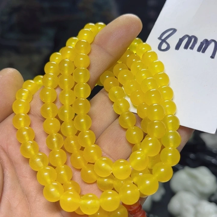 蛇纹石玉项链未镶嵌