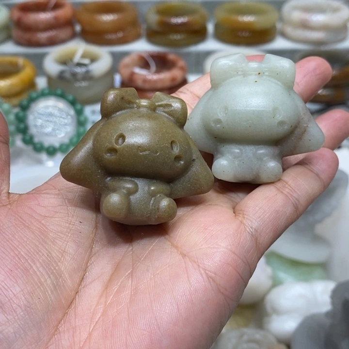 未镶嵌手镯石英岩玉