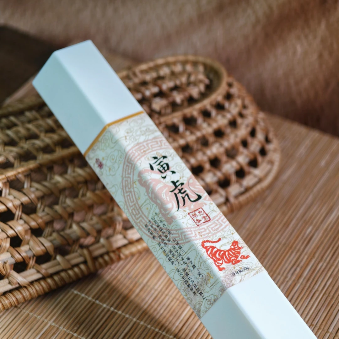 闻思香堂 生肖系列【寅虎】线香 纯手工（非遗制香）中式传统天然香