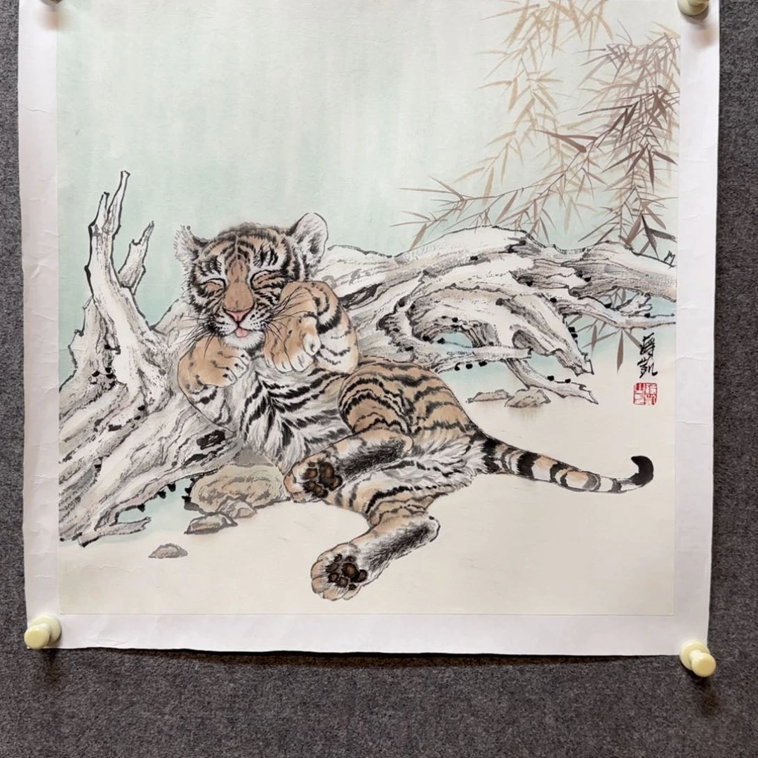 国画蒋凯老师手绘作品