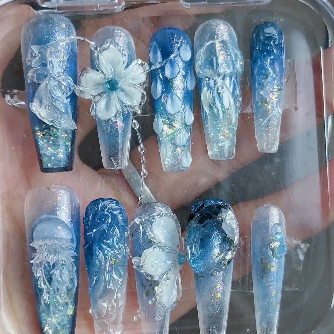 【清货宠粉福利NO退换】卓御蝶手工穿戴甲