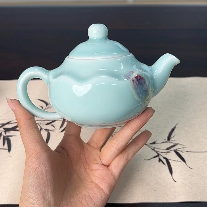 龙泉云间青瓷小米茶器