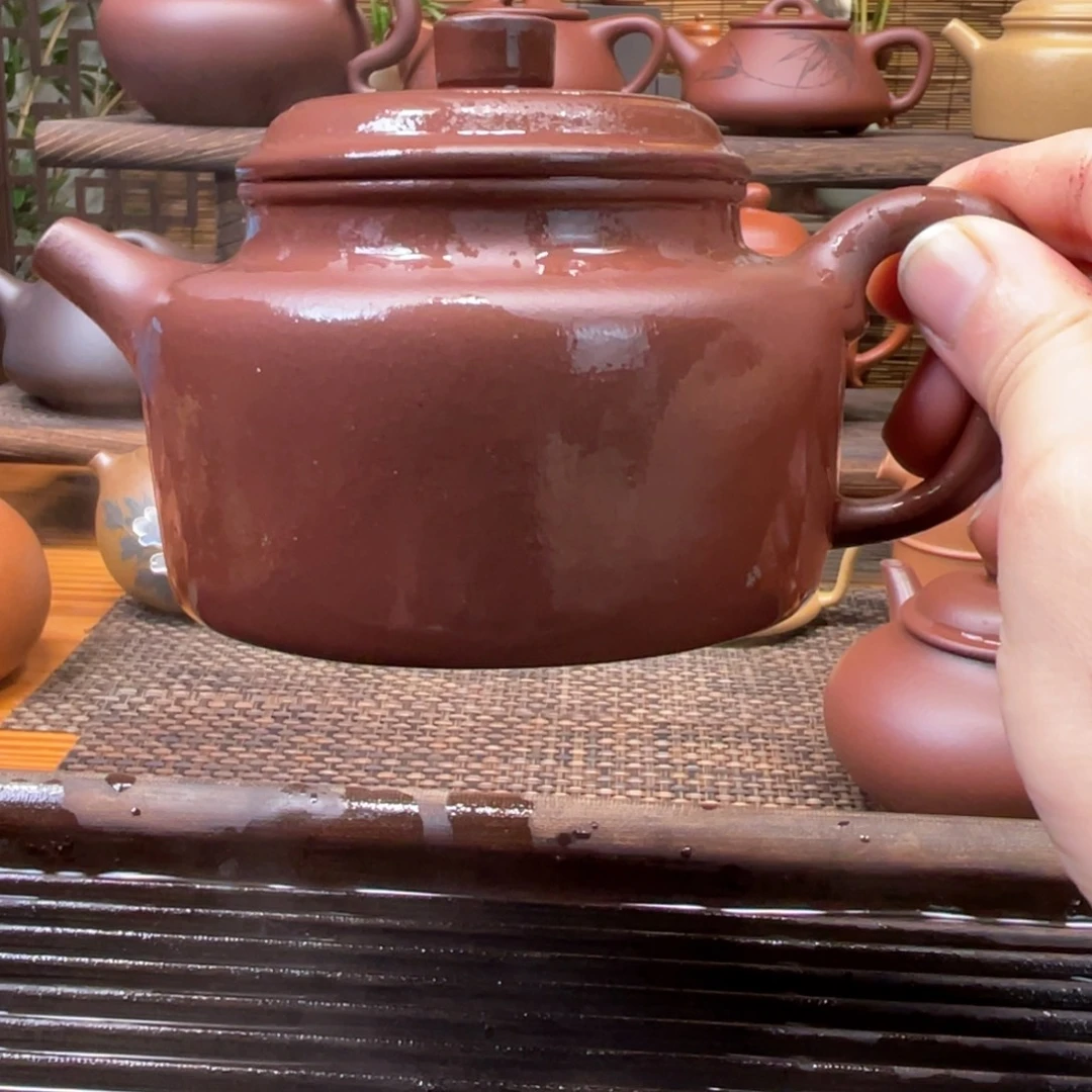 茶壶紫砂宜兴原矿紫砂手工制220