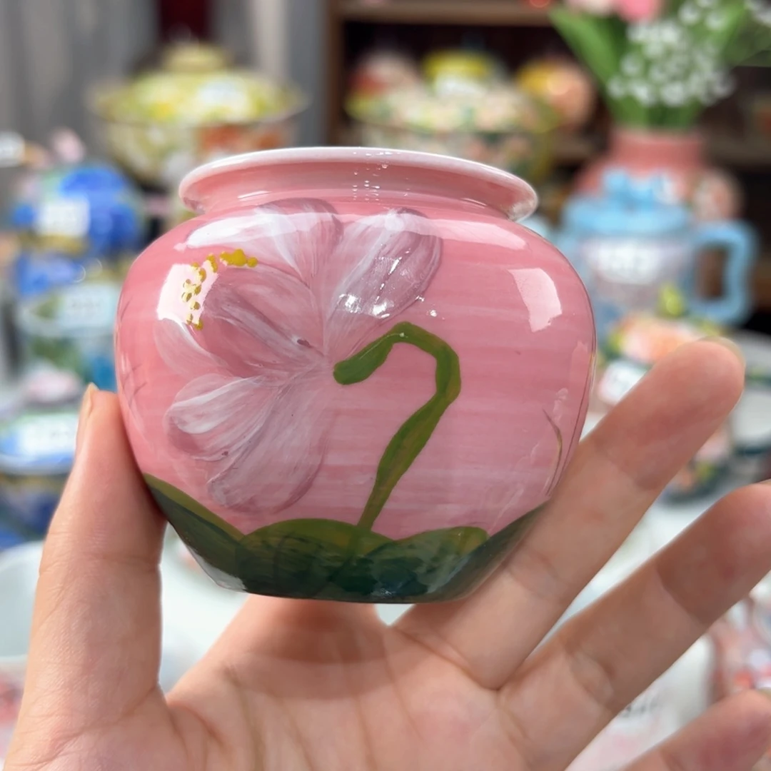 景德镇手绘高温釉下彩陶瓷茶具