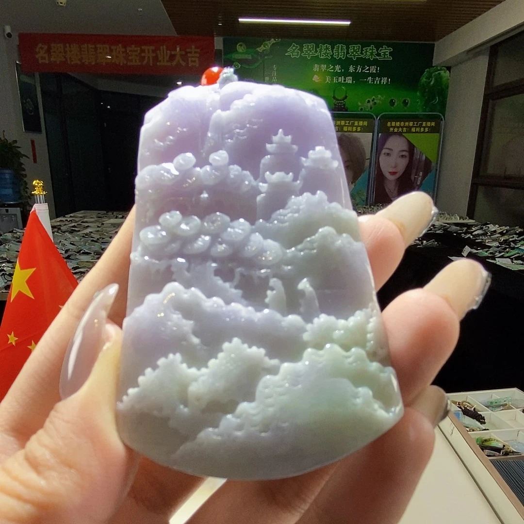 颈饰未镶嵌翡翠翡翠