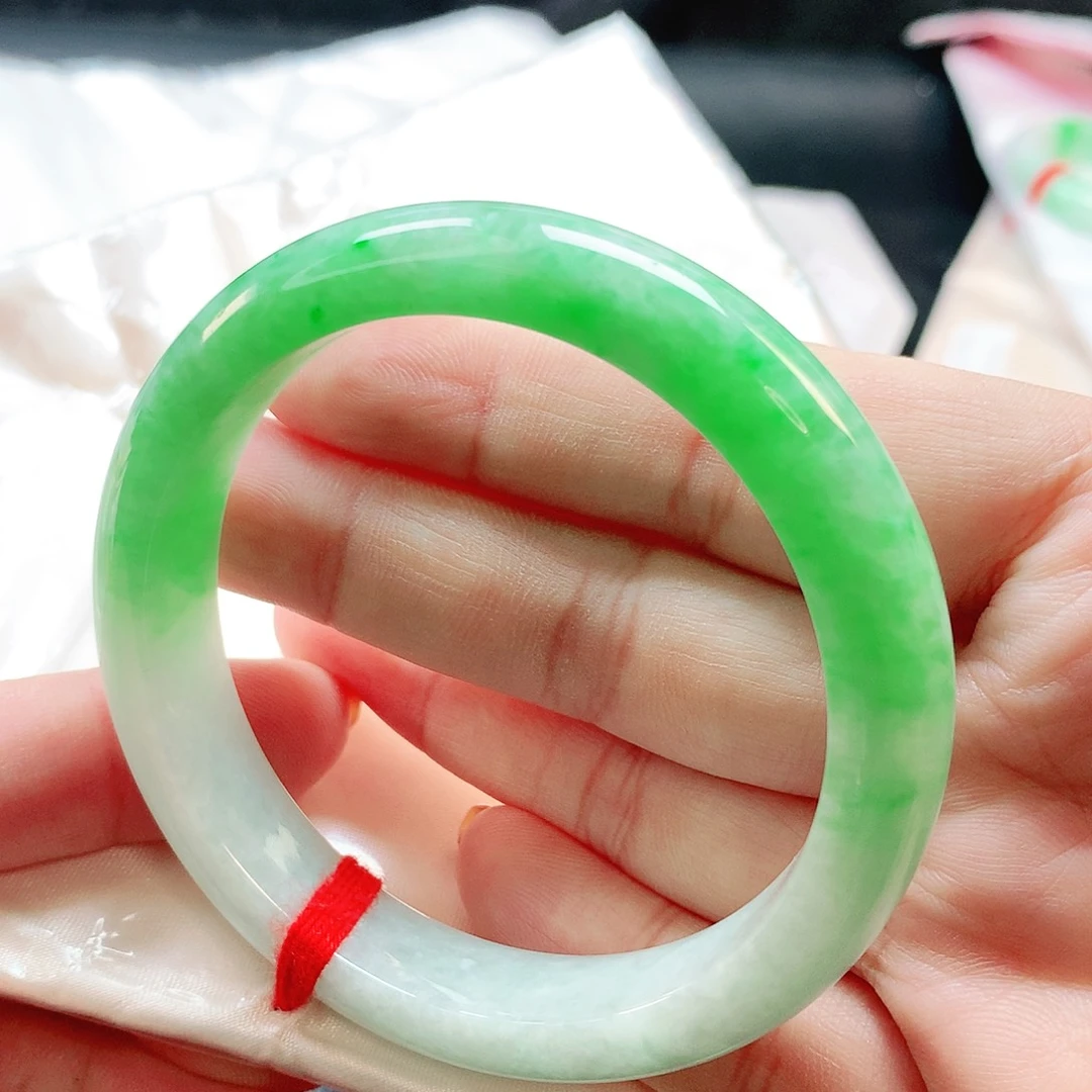 未镶嵌手镯翡翠正圈2543
