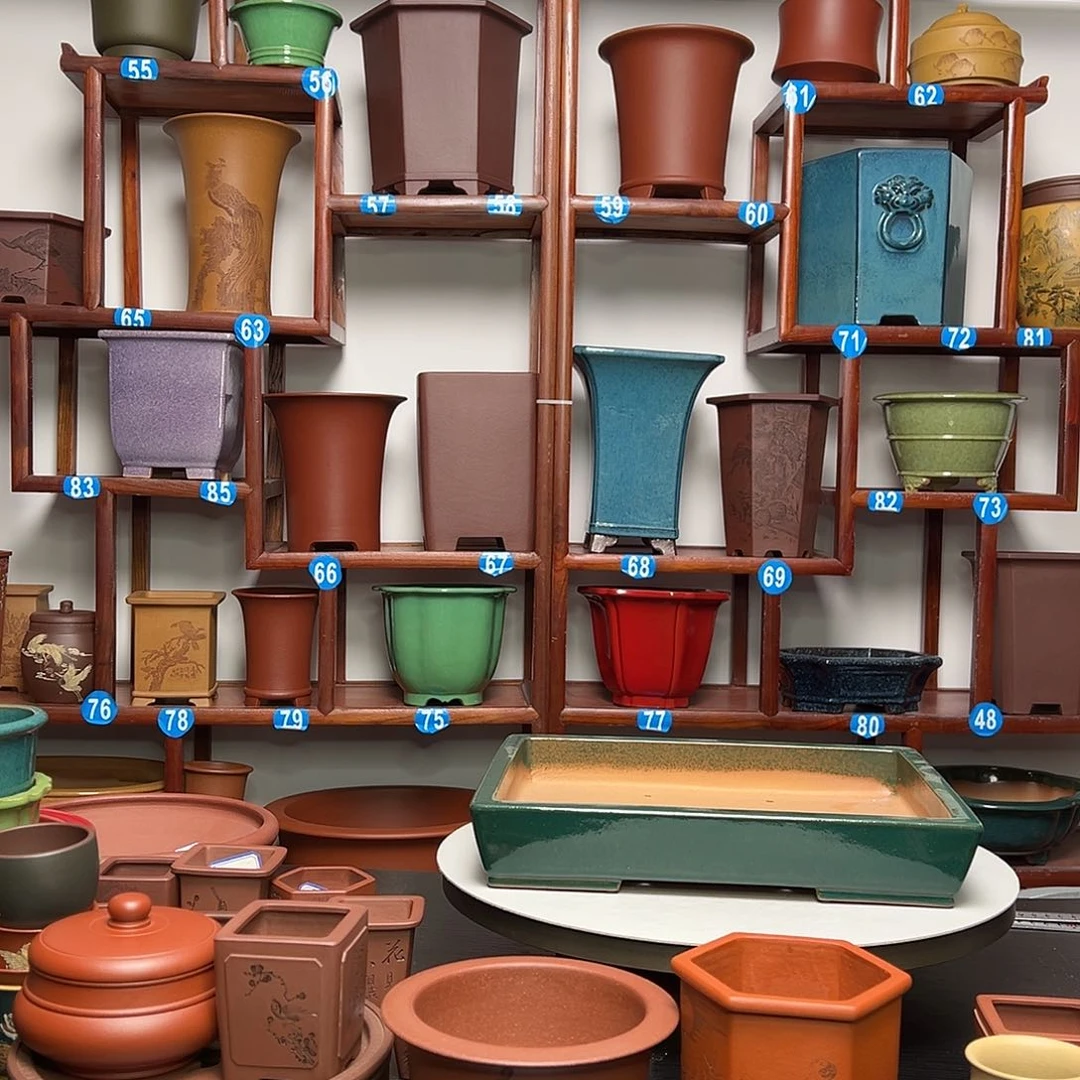 紫砂花盆美**哥紫砂花盆