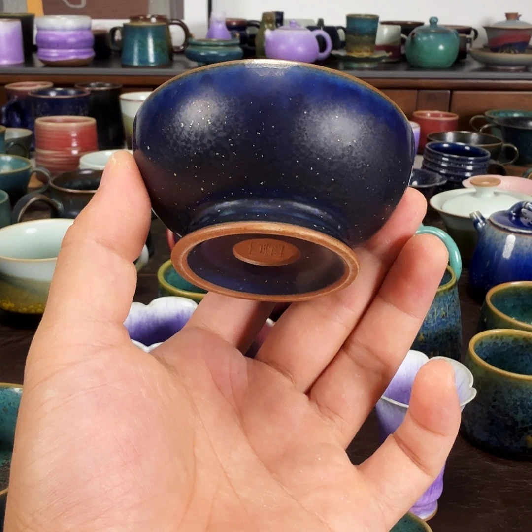 星空釉主人杯高端瓷器任晓飞老师