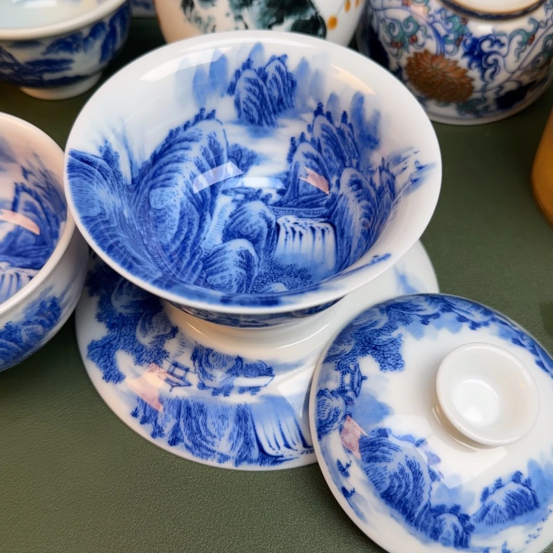 彦祖纯手工手绘茶具176