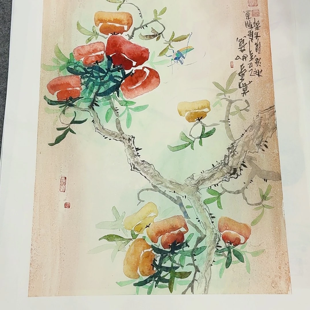 国画事事如意万事如意万事如意