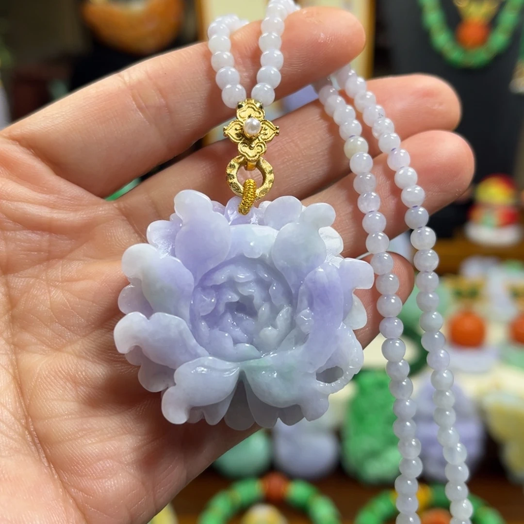 翡翠未镶嵌颈饰天然翡翠