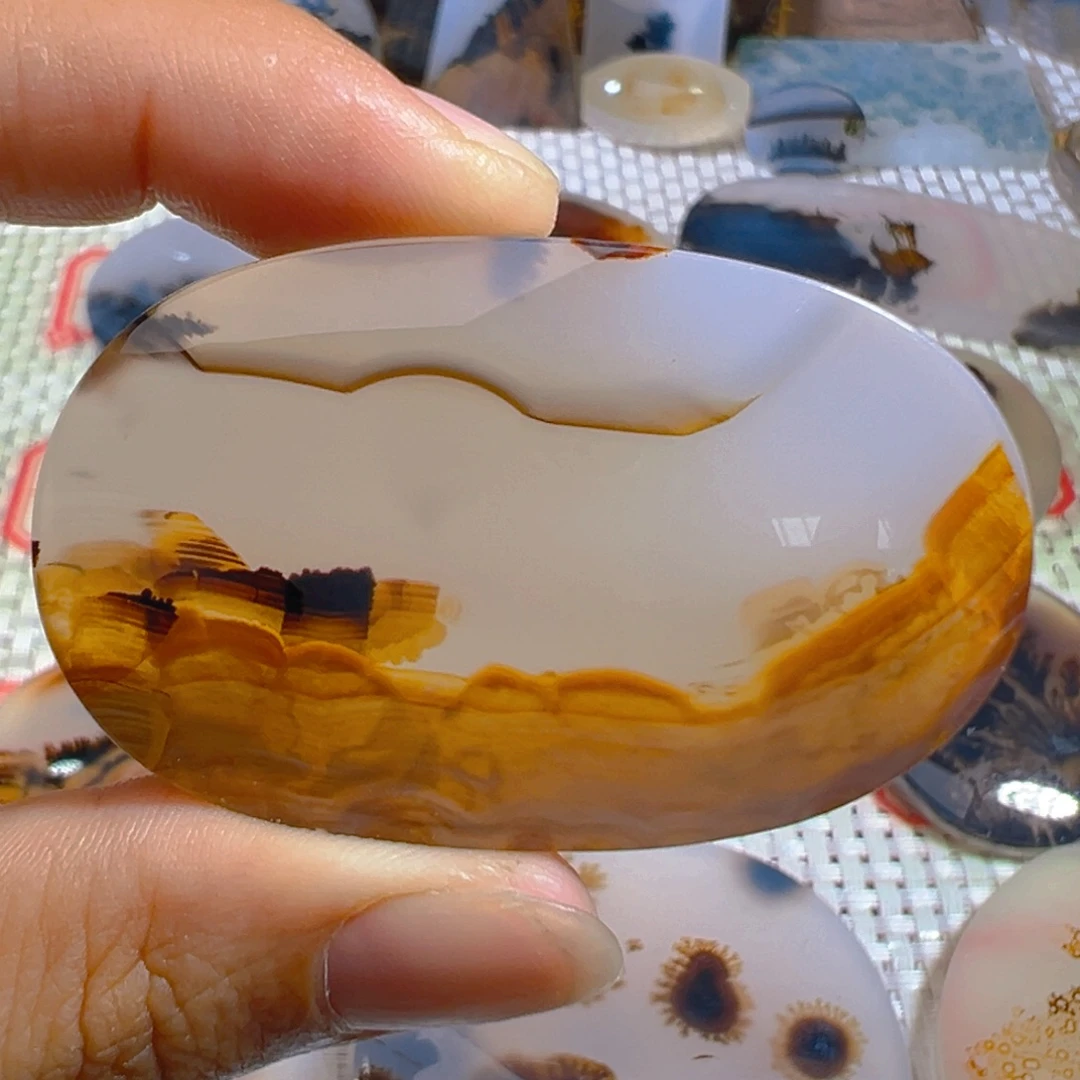 玛瑙/玉髓未镶嵌颈饰