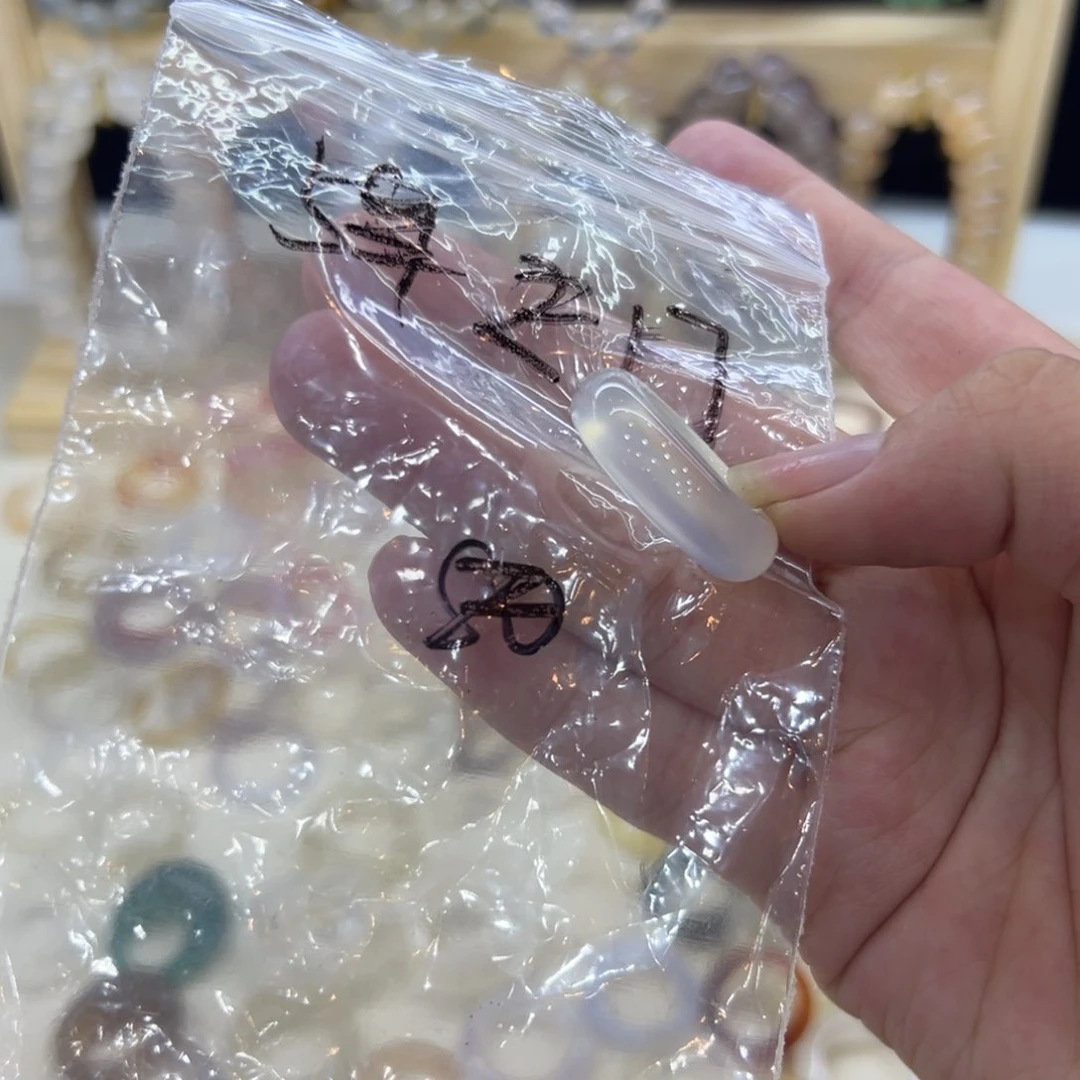 玛瑙/玉髓戒指合金17港14