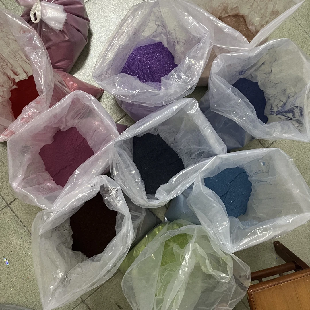 猛男家喜迎七月500/1超细极细粉2系列diy流沙流麻美甲材料