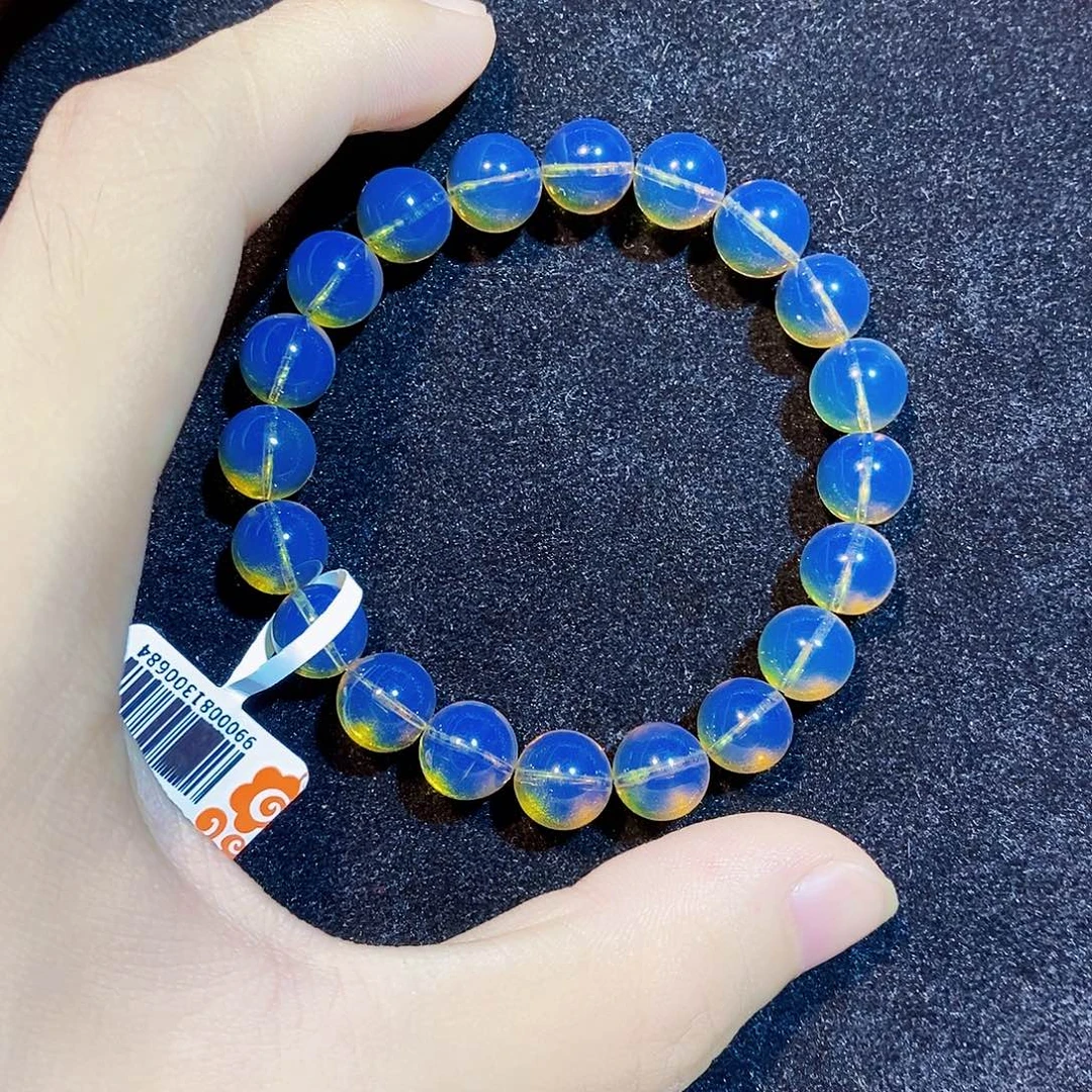 蓝珀未镶嵌珠宝奇石9mm