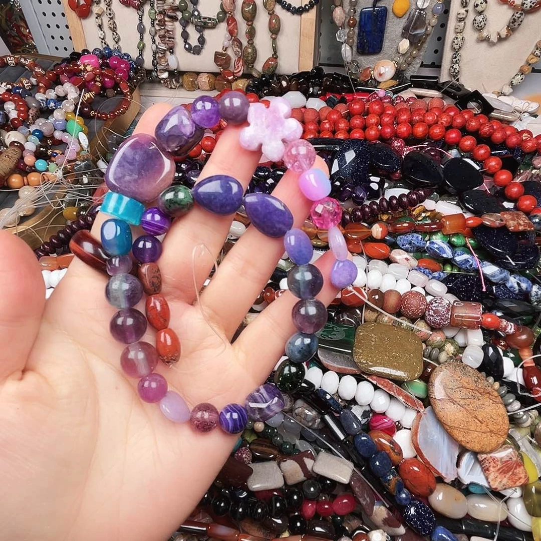 玛瑙/玉髓未镶嵌珠宝半成品多宝