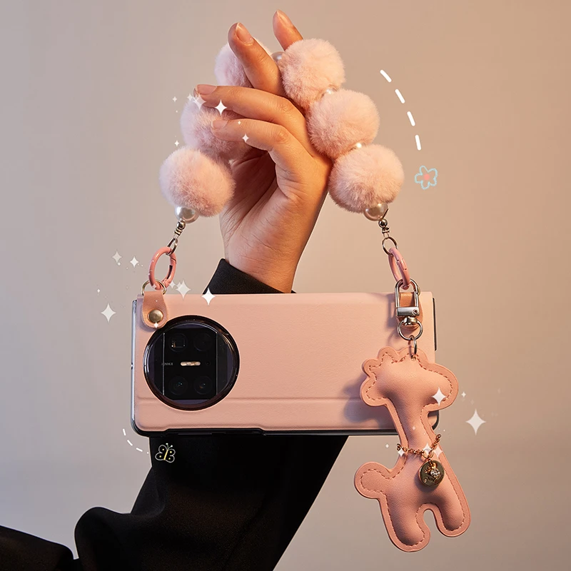 适用于华为matex6手机壳新款真皮皮套MATEX6高级感全包防摔x5网红