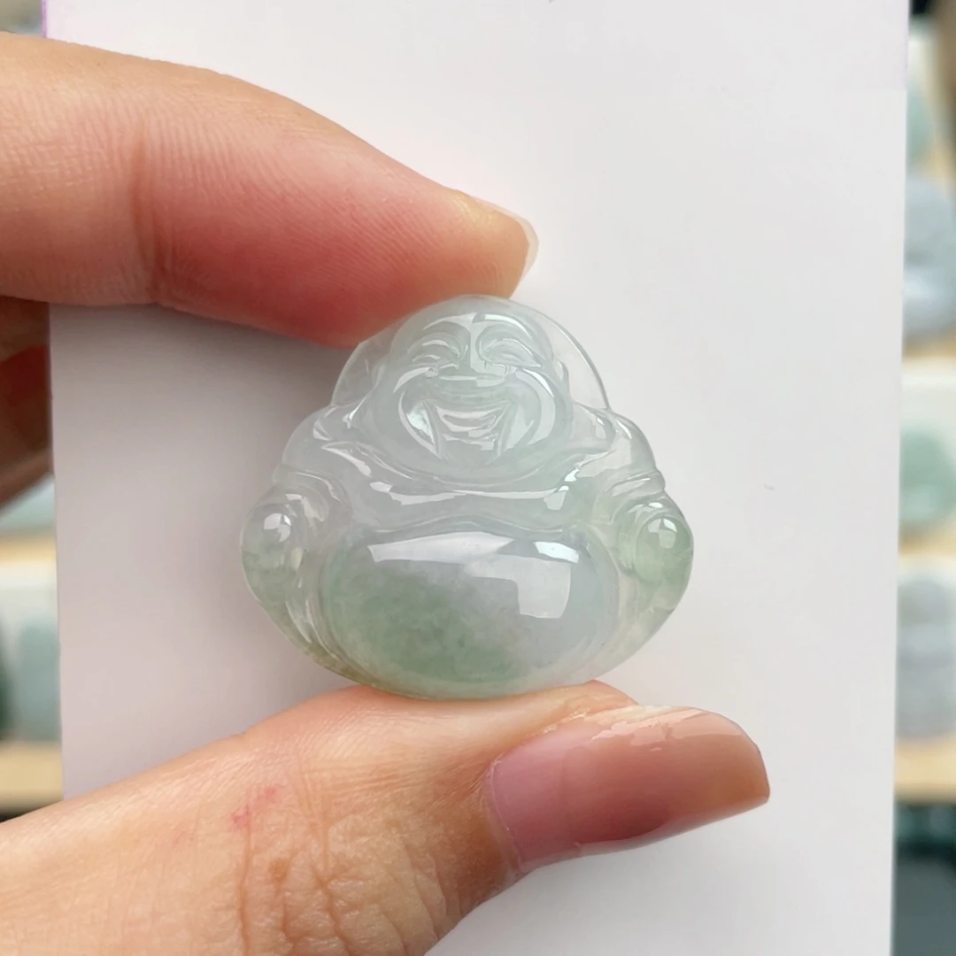 颈饰未镶嵌翡翠佛公