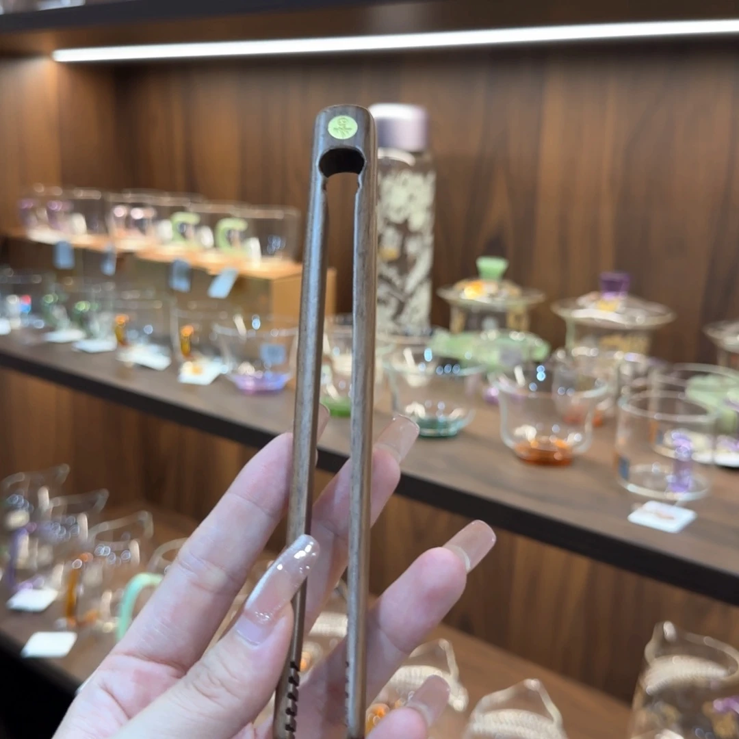 禾器木语茶夹。。。。。