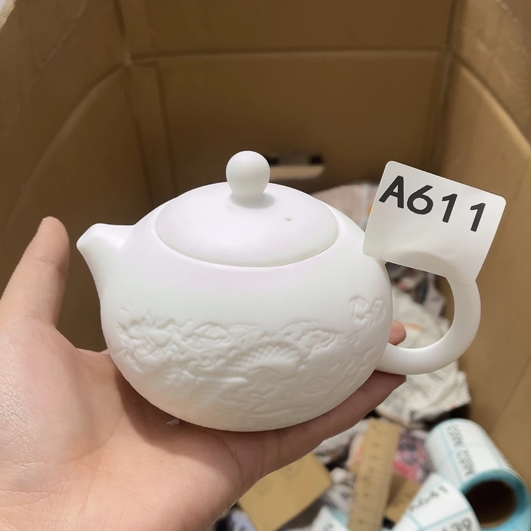 瓷片茶摆件工艺品摆件666
