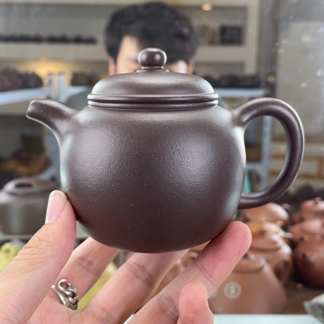 茶壶紫砂200cc大水潭底槽清茶壶