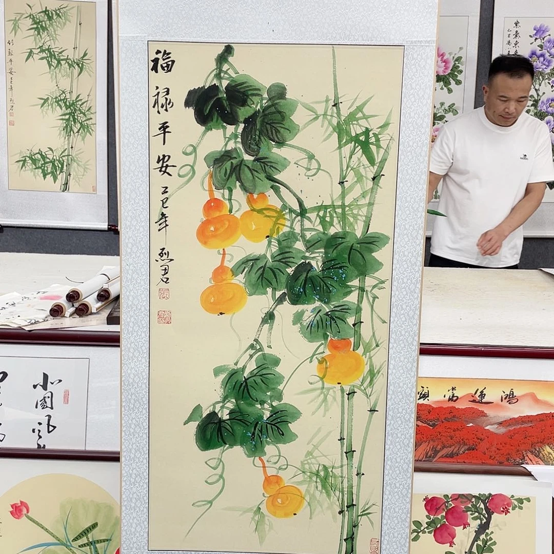 国画手绘作品手绘作品