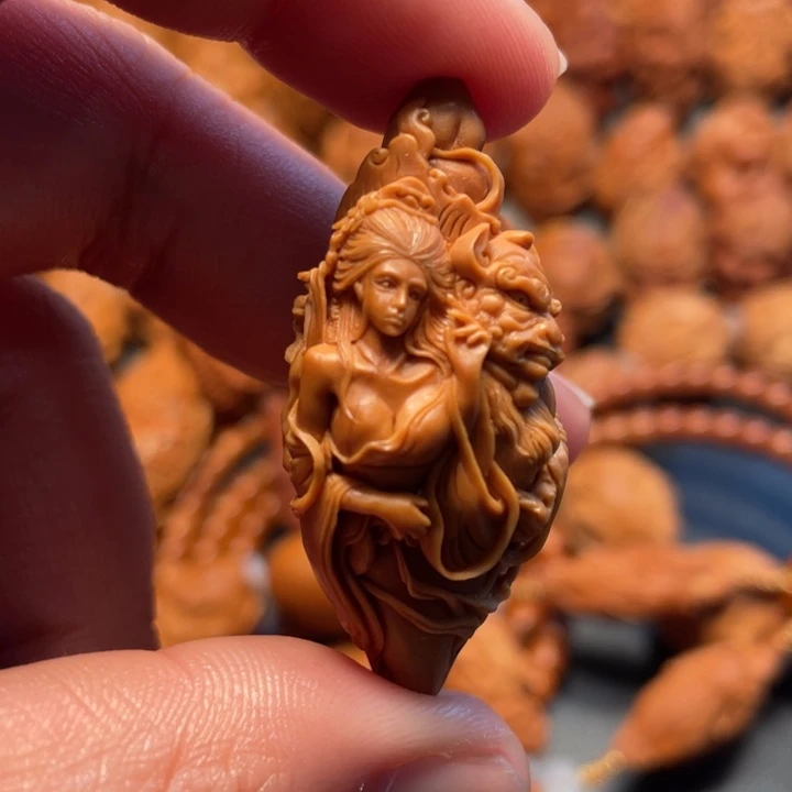 【闪购商品】橄榄核手串/手链美女。