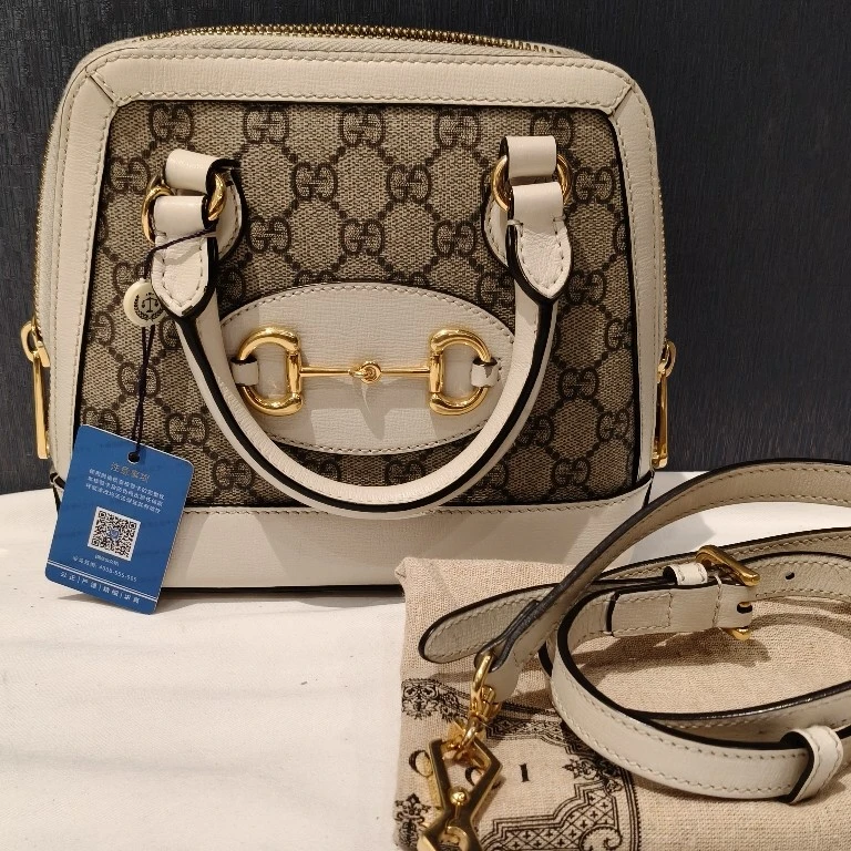 95新 GUCCI/古驰 古驰贝壳包 yy 1731 4518