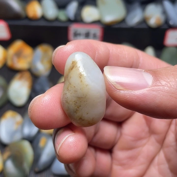 和田玉未镶嵌挂件19