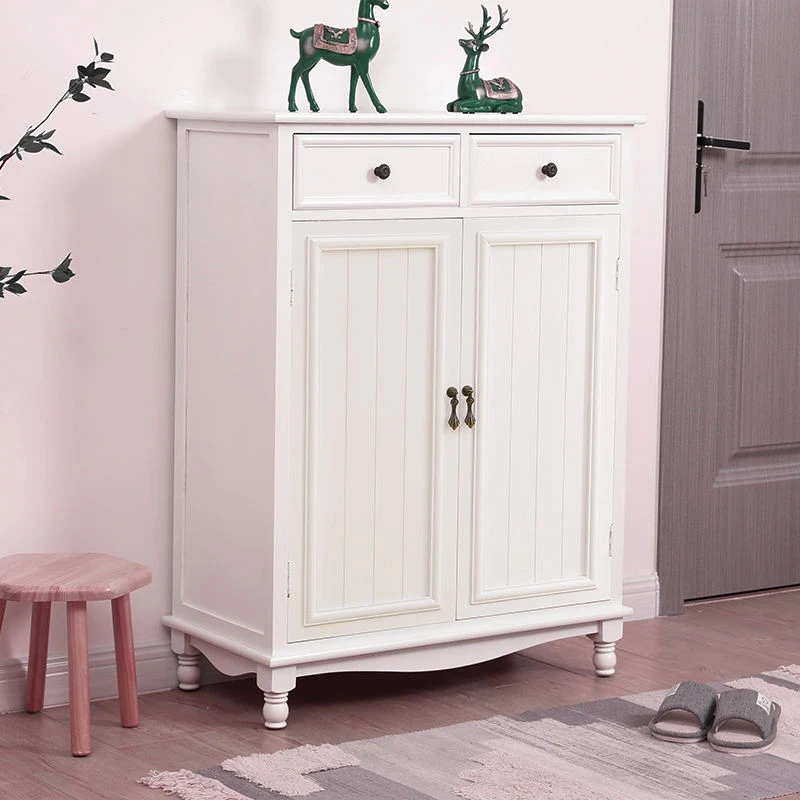 新中式鞋柜家用大容量门厅储物柜