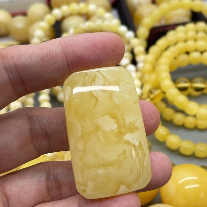 未镶嵌琥珀裸石蜜蜡